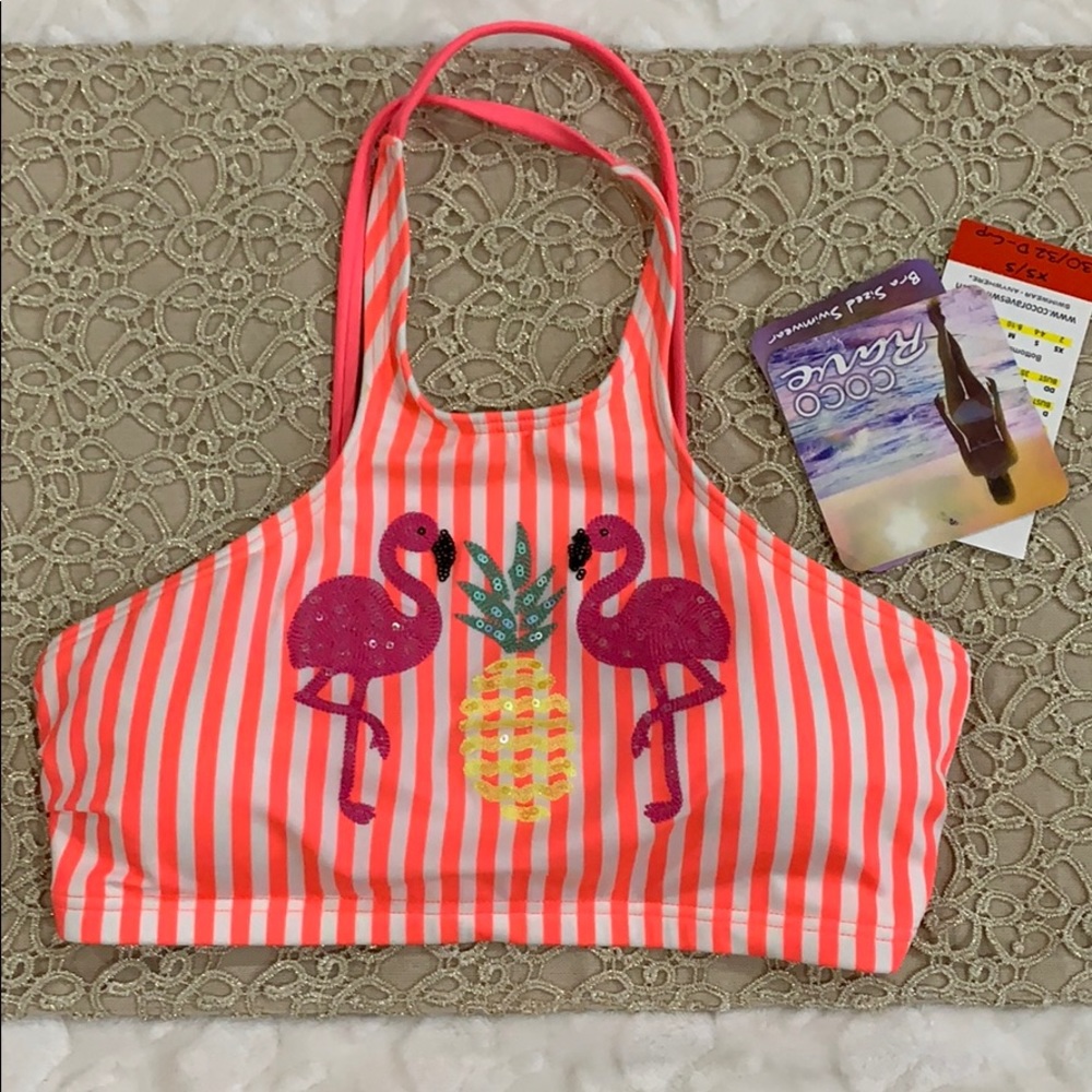 Coco Rave Swim Top  30/32 D NWT